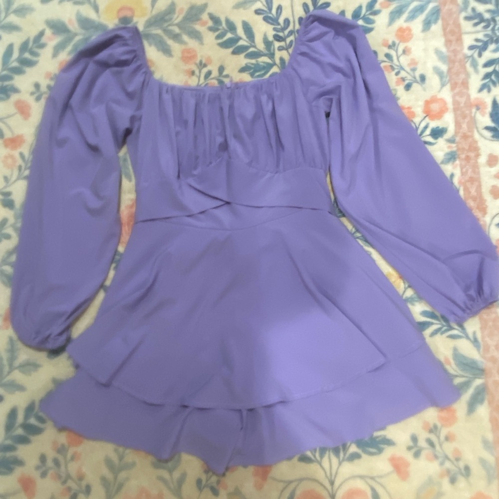 Elegant Lavender Women's Top